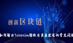 如何解决Tokenim转账交易未